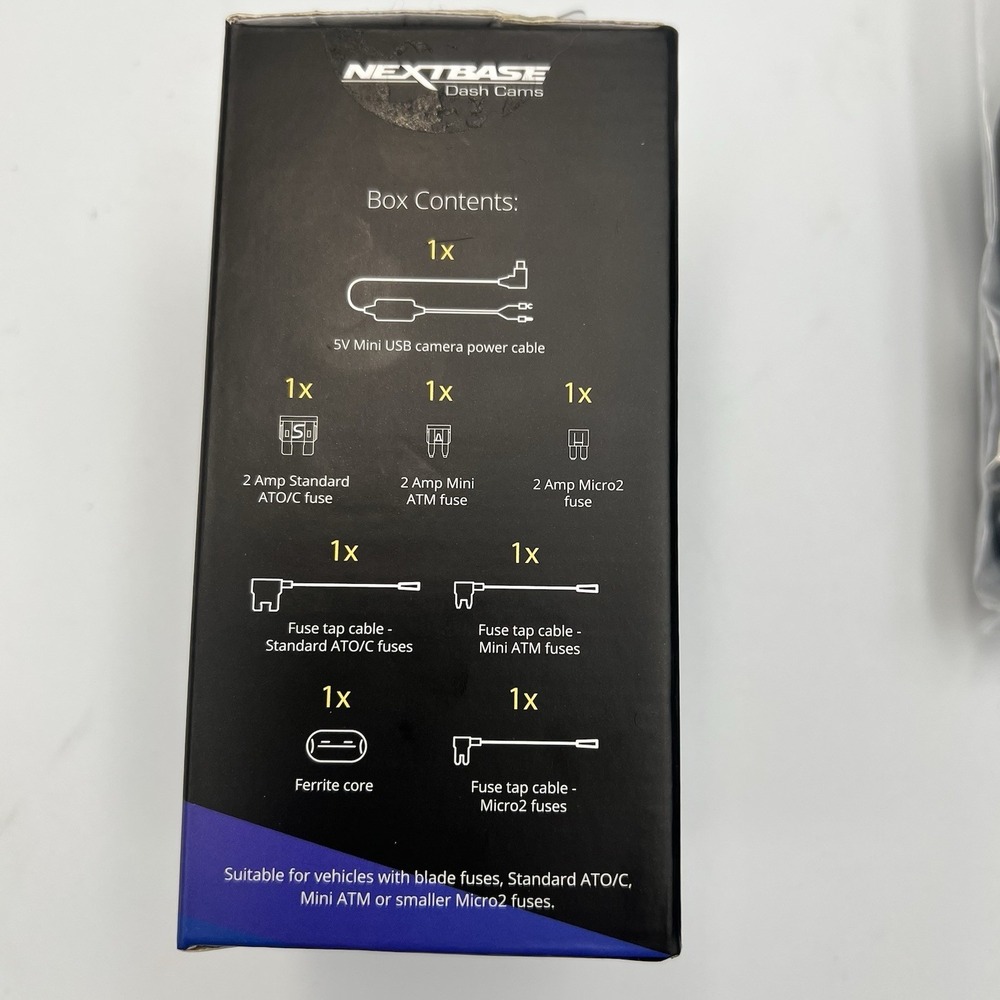 NEXTBASE Series 2 Dash Cam Hardwire Kit Black, NBDVRS2HK - New - Picture 5 of 7